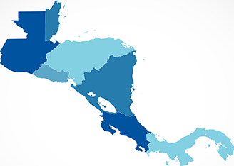 Mapa de Centroamérica